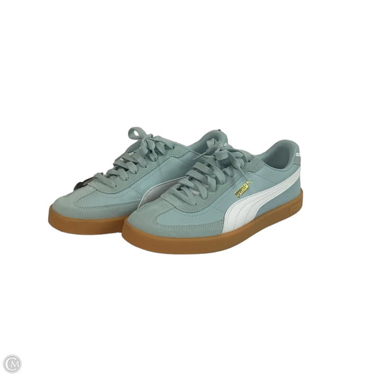Shoes Sneakers By Puma In Blue & White, Size: 8.5
