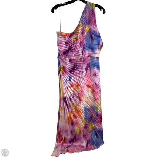 Dress Party Midi By Badgley Mischka In Multi-colored, Size: 14