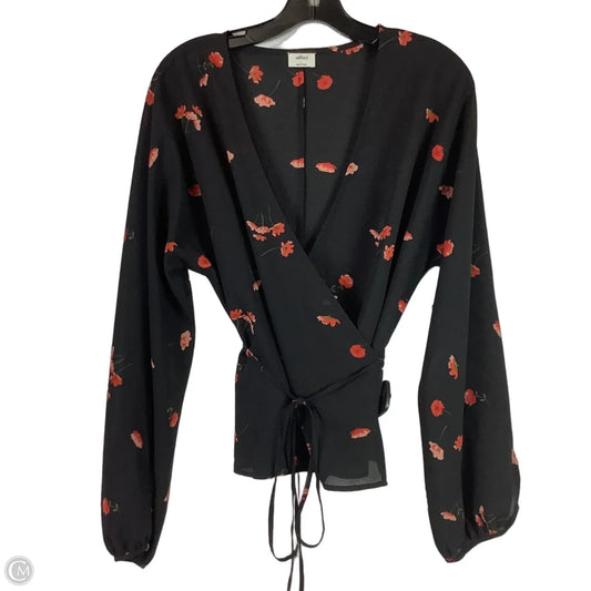 Top Long Sleeve By Wilfred In Floral Print, Size: L