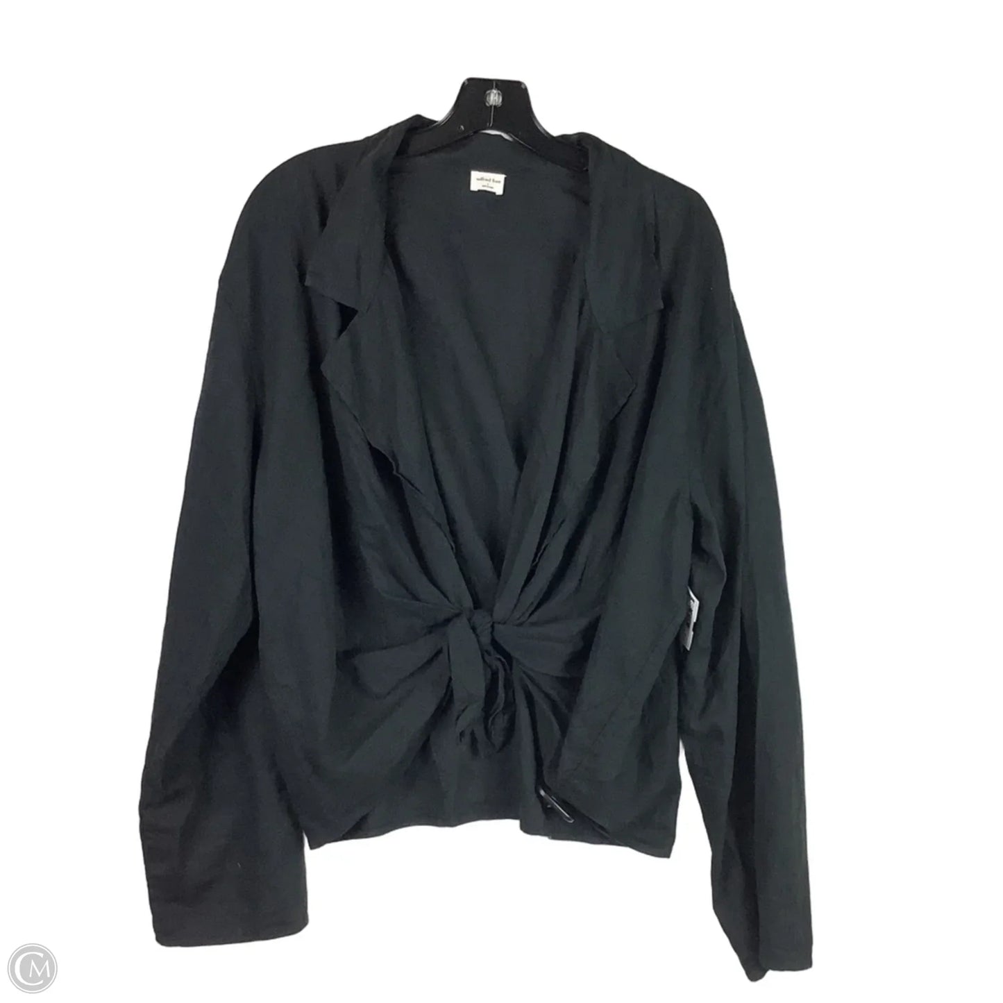 Top Long Sleeve By Wilfred In Black, Size: L