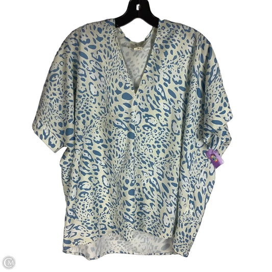 Top Short Sleeve By Jodifl In Animal Print, Size: M