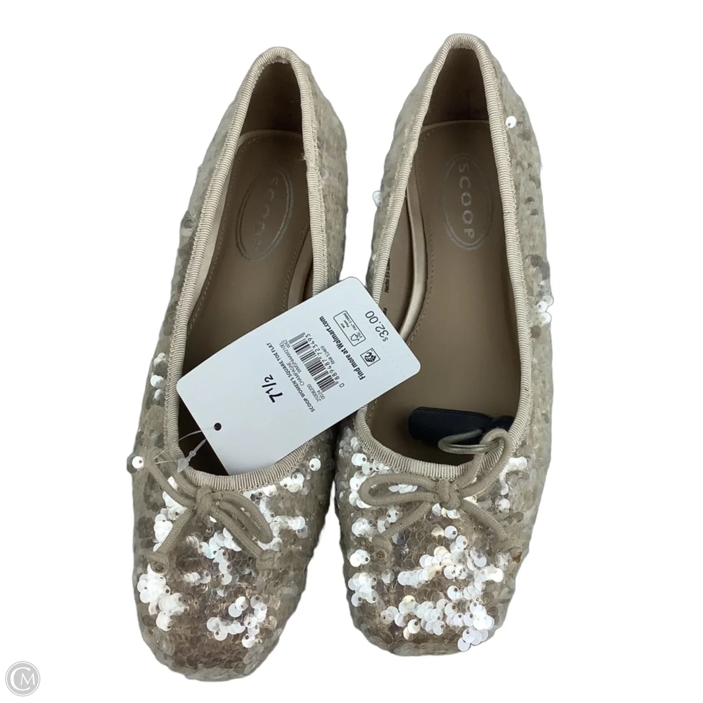 Shoes Flats By Scoop In Cream, Size: 7.5
