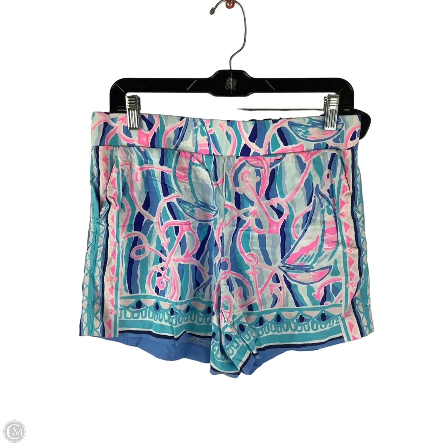 Shortalls Designer By Lilly Pulitzer In Blue, Size: M