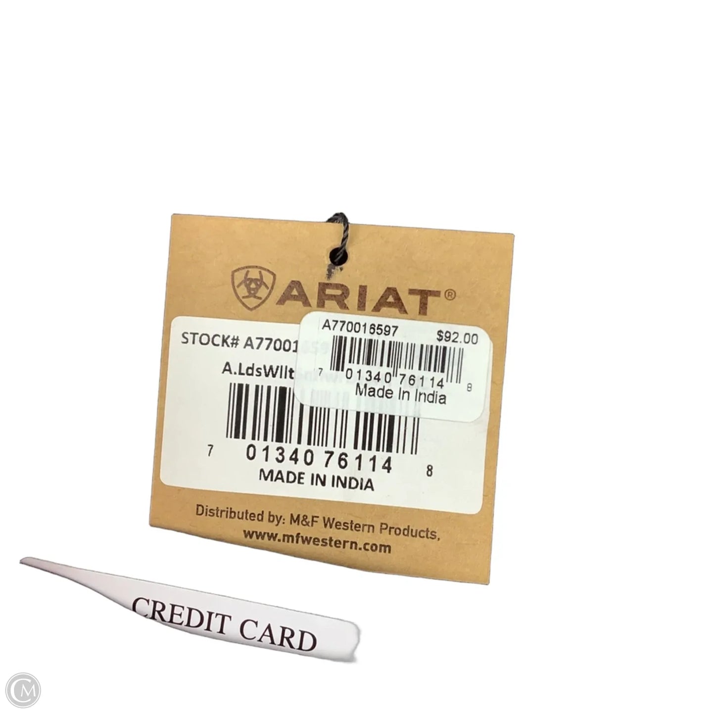 Wallet Leather By Ariat, Size: Medium