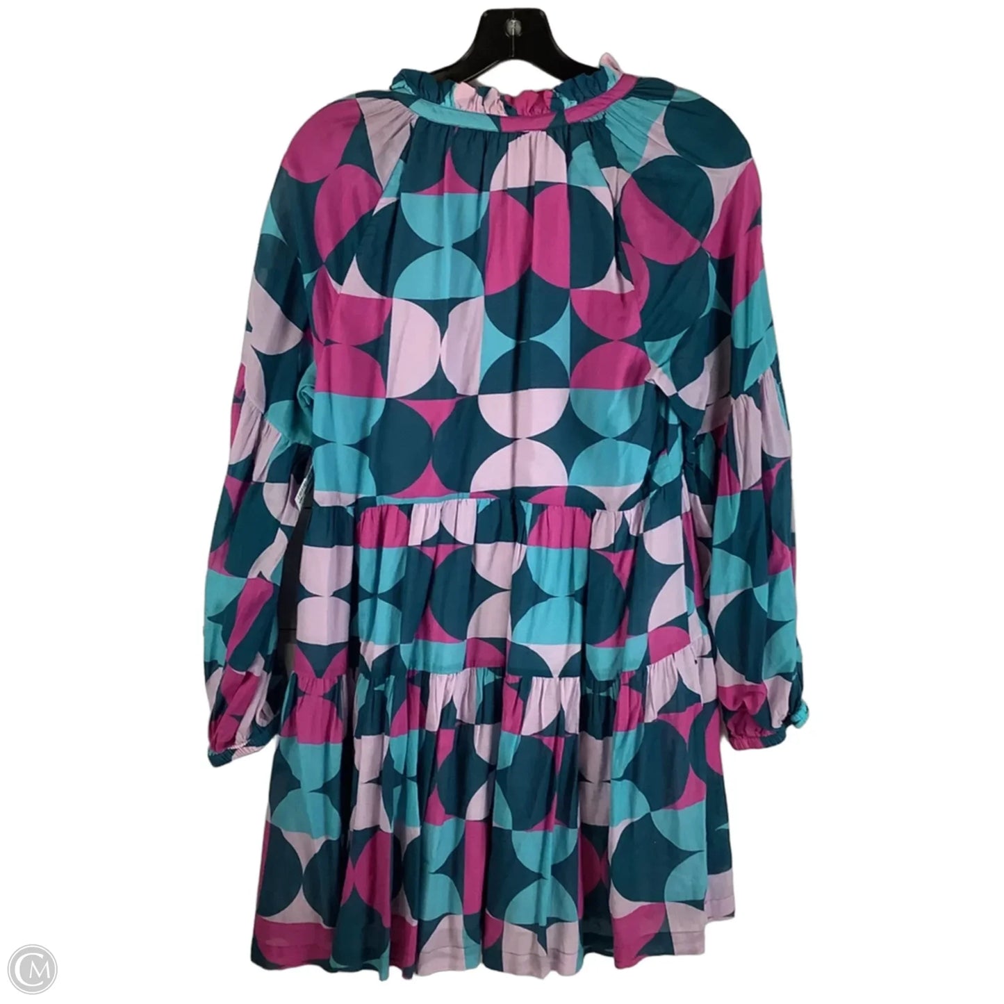 Dress Casual Short By Cmc In Geometric Pattern, Size: S