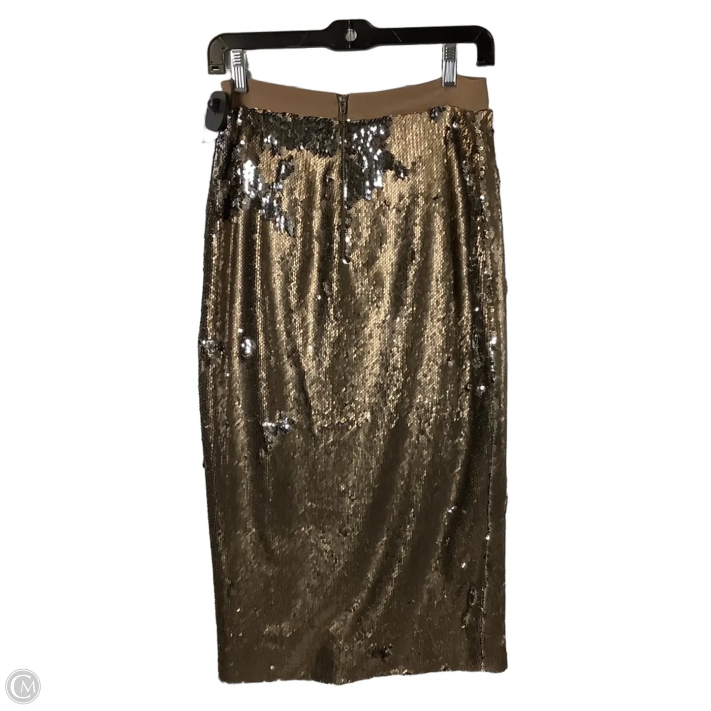 Skirt Midi By Cmb In Bronze, Size: S