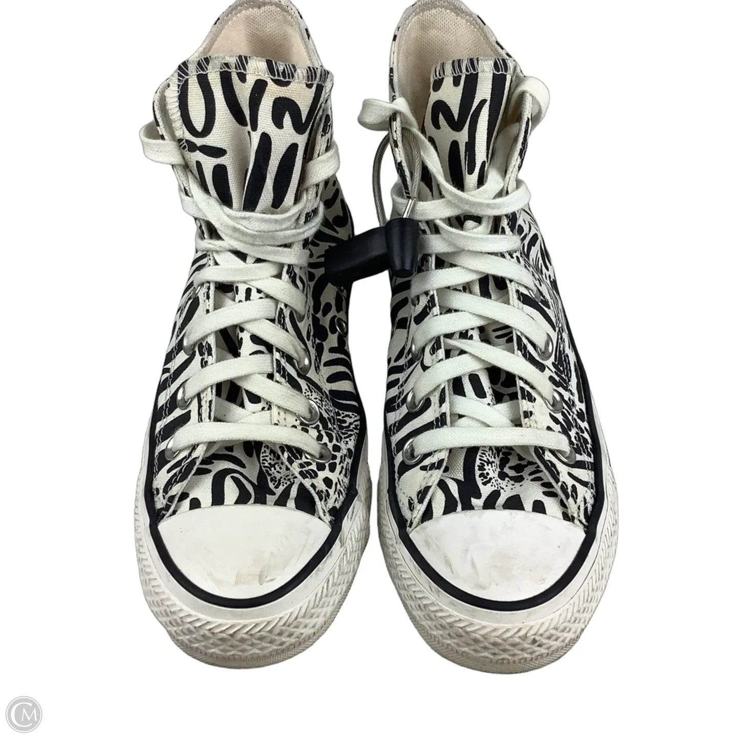 Shoes Sneakers By Converse In Animal Print, Size: 7