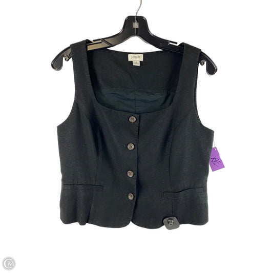 Vest Other By J. Crew In Black, Size: 6