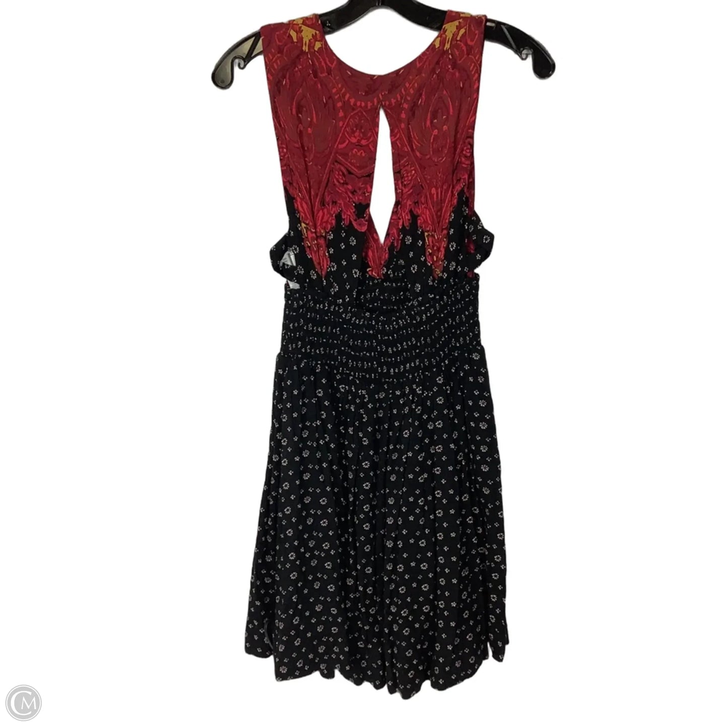 Dress Casual Short By Free People In Black & Red, Size: S