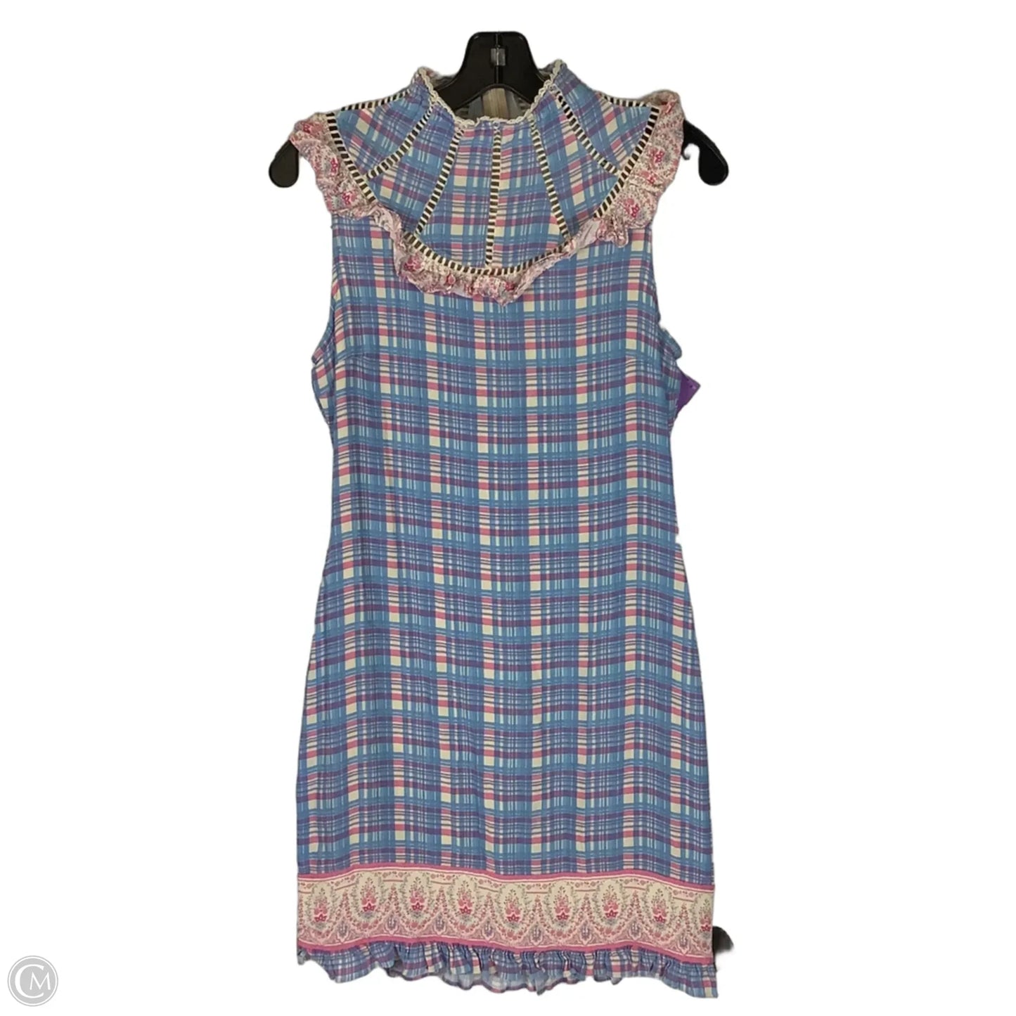 Dress Party Short By Tracy Reese In Blue & Pink, Size: S