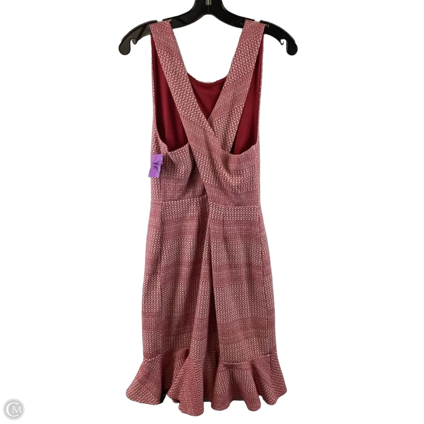 Dress Work By Banana Republic In Red & White, Size: 6