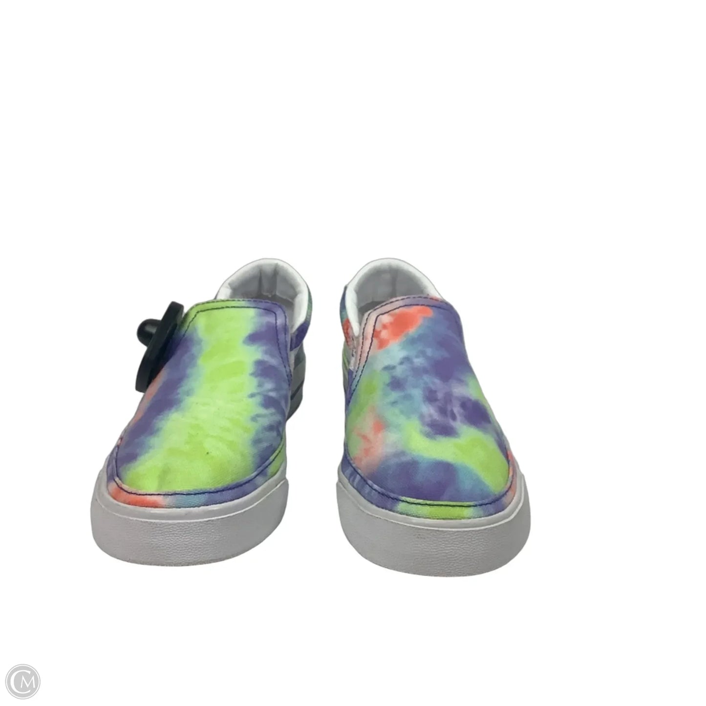 Shoes Flats By Nike In Tie Dye Print, Size: 7