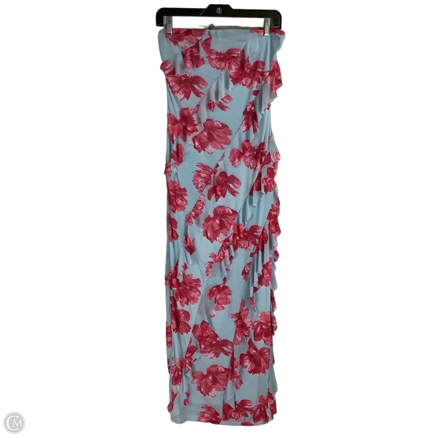 Dress Party Long By Sincerely Jules In Blue & Pink, Size: L