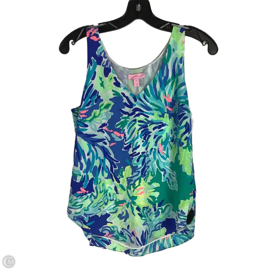 Top Sleeveless Designer By Lilly Pulitzer In Multi-colored, Size: Xs