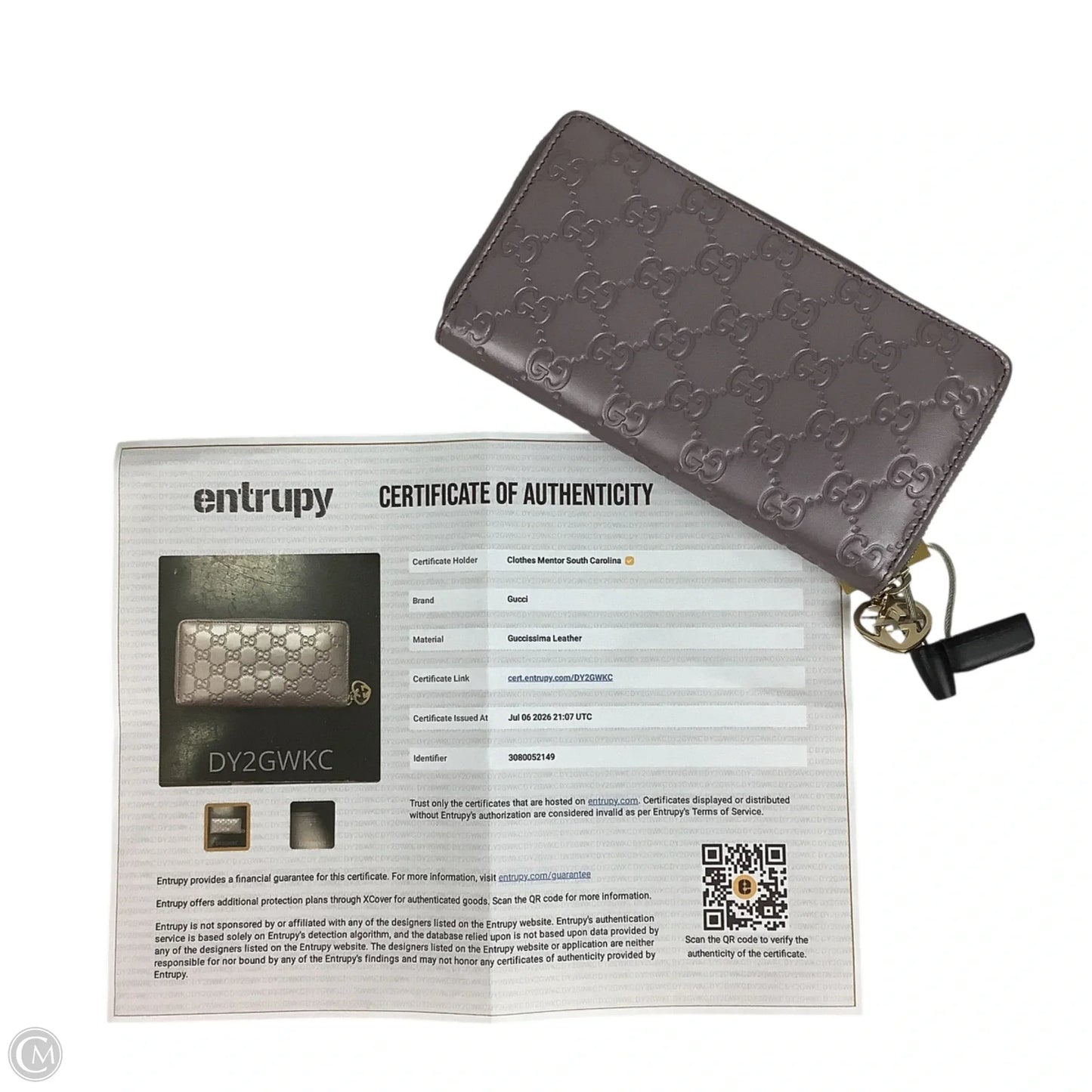 Wallet Luxury Designer By Gucci, Size: Medium