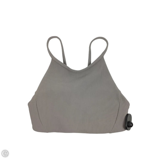 Athletic Bra By Lululemon In Grey, Size: 2