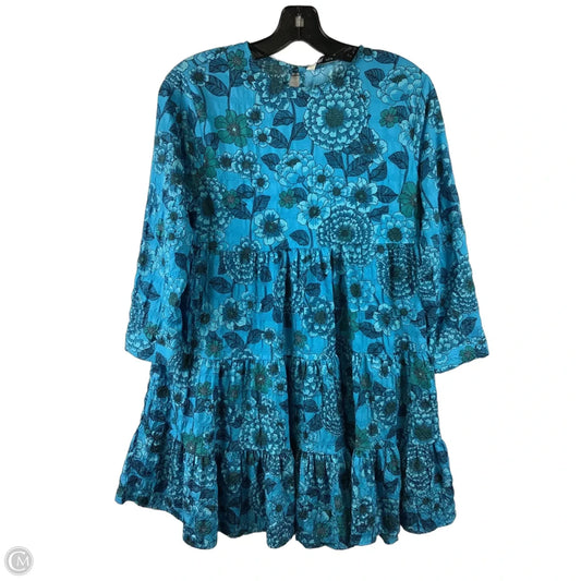 Dress Casual Short By Zara In Blue, Size: S