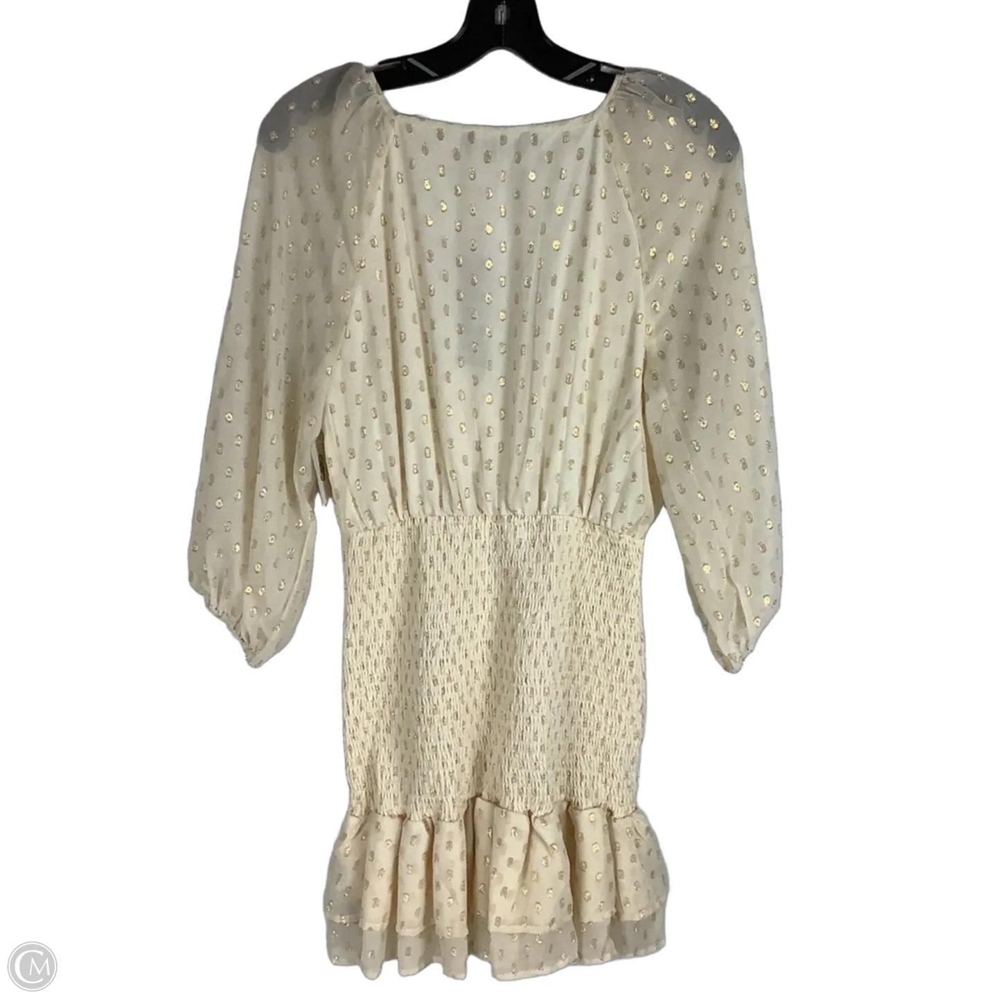 Dress Party Short By Lulus In Gold, Size: M