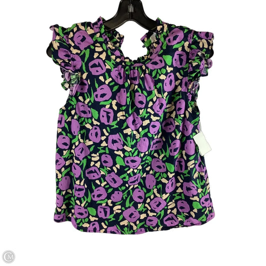 Top Short Sleeve By Thml In Multi-colored, Size: M