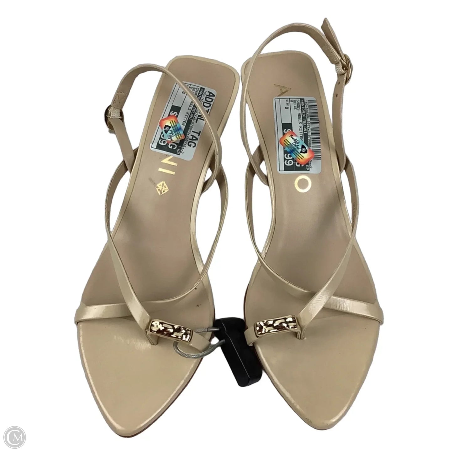 Shoes Heels Kitten By Antonio Melani In Beige, Size: 8