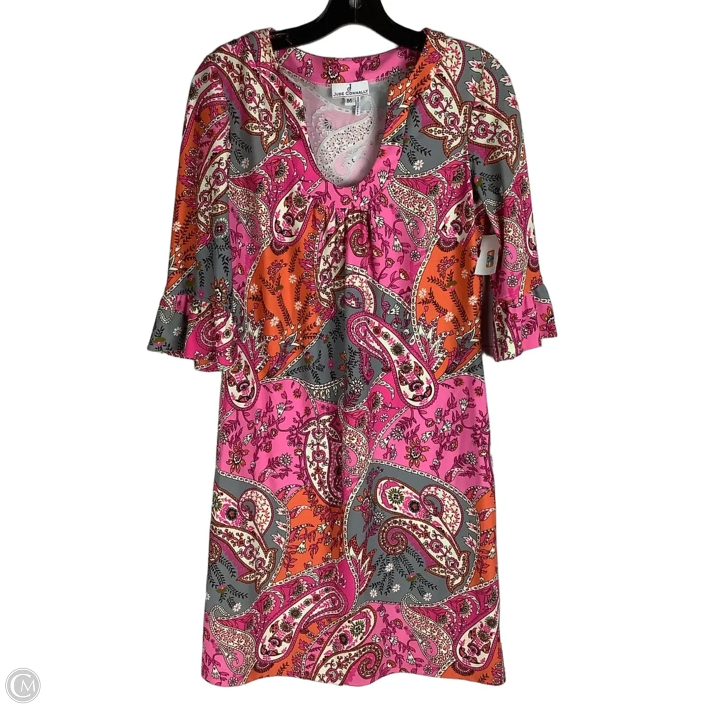 Dress Casual Short By Jude Connally In Paisley Print, Size: M