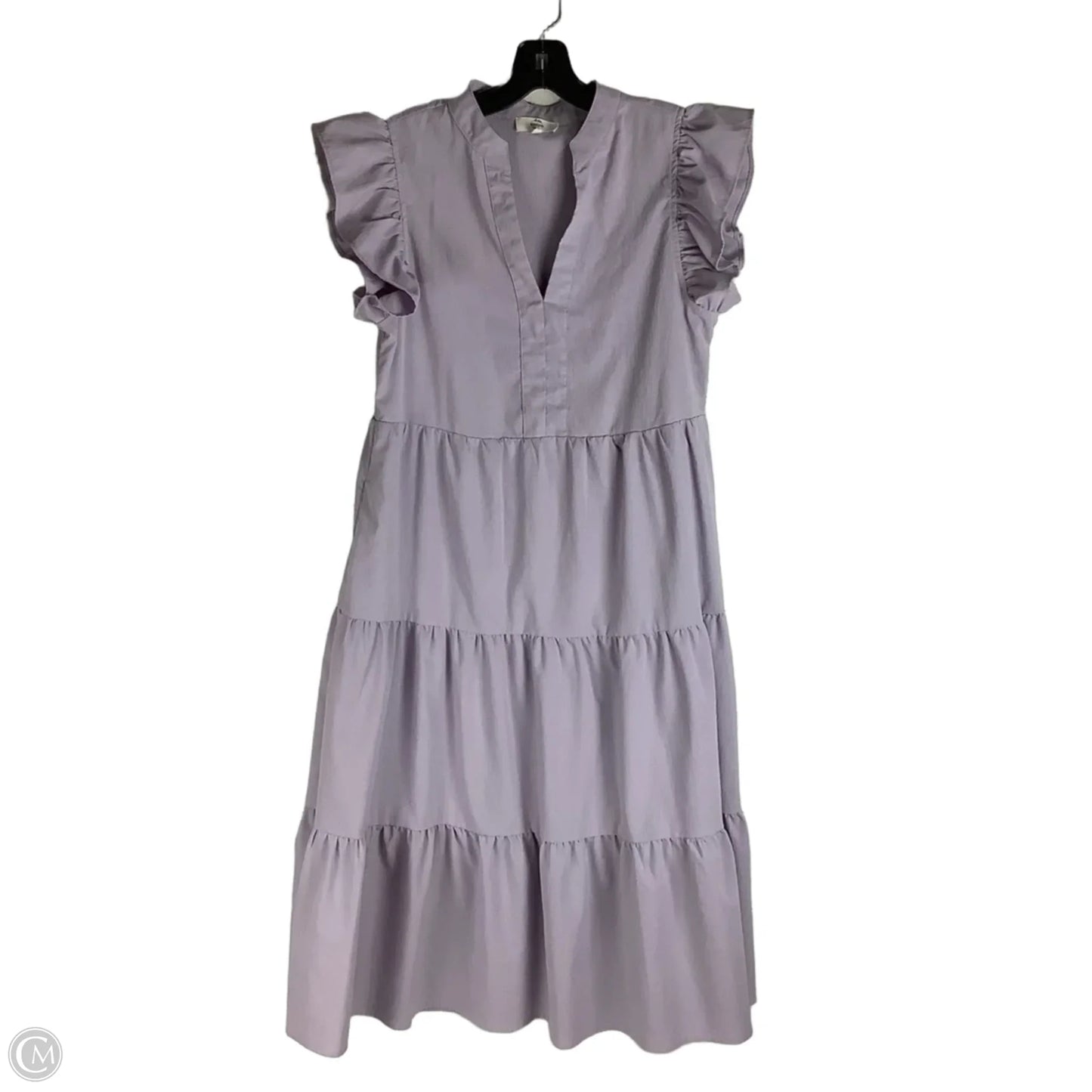 Dress Casual Midi By Entro In Purple, Size: S