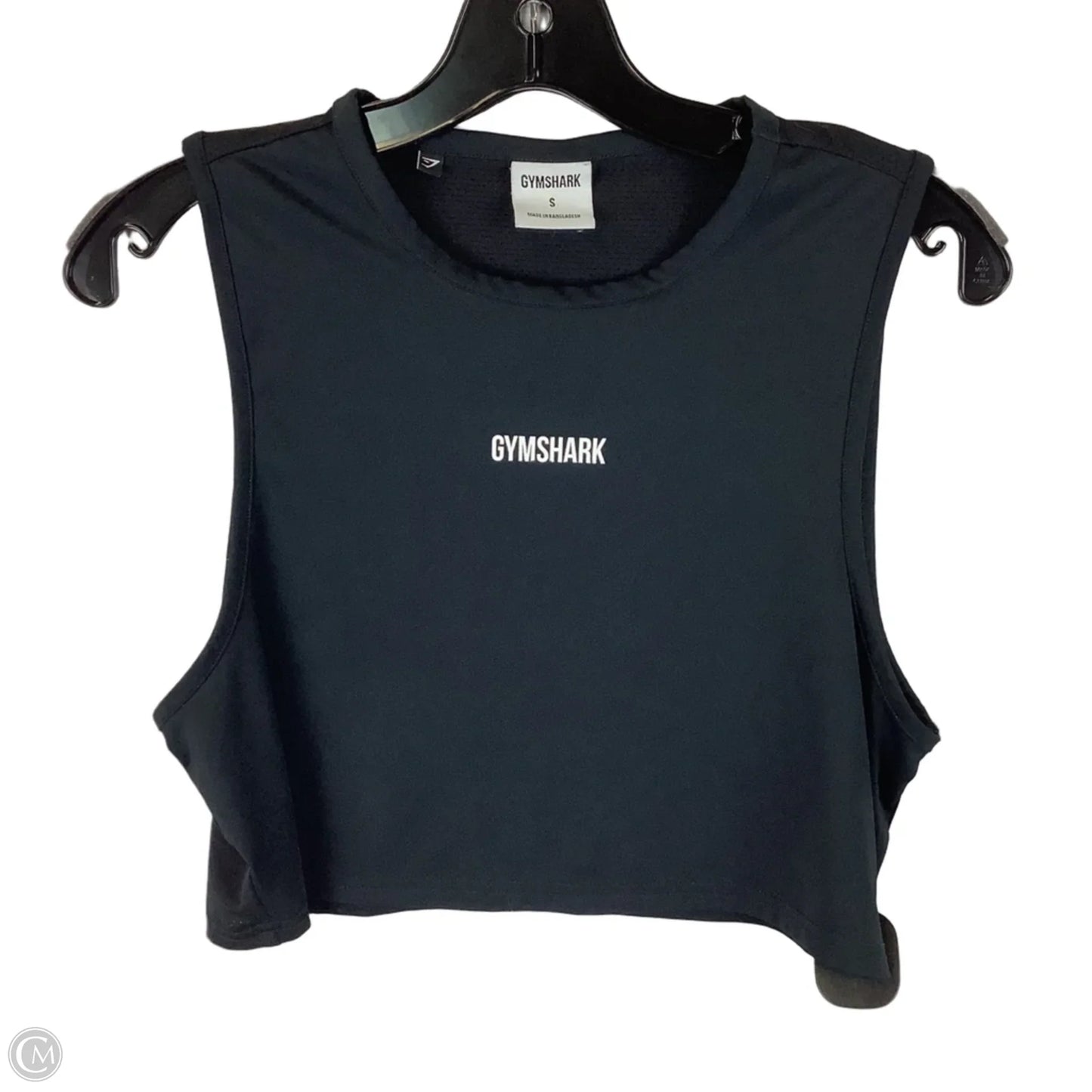 Athletic Tank Top By Gym Shark In Black, Size: S