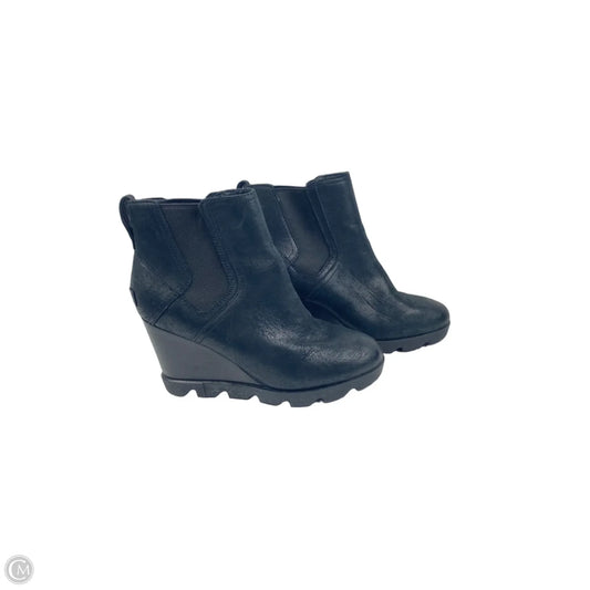 Boots Ankle Heels By Sorel In Black, Size: 8
