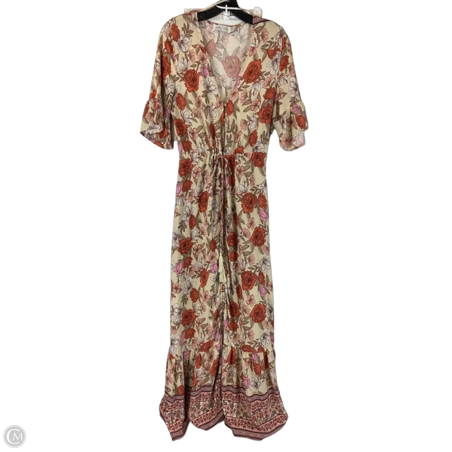 Dress Casual Maxi By Petal & Pup In Floral Print, Size: 6