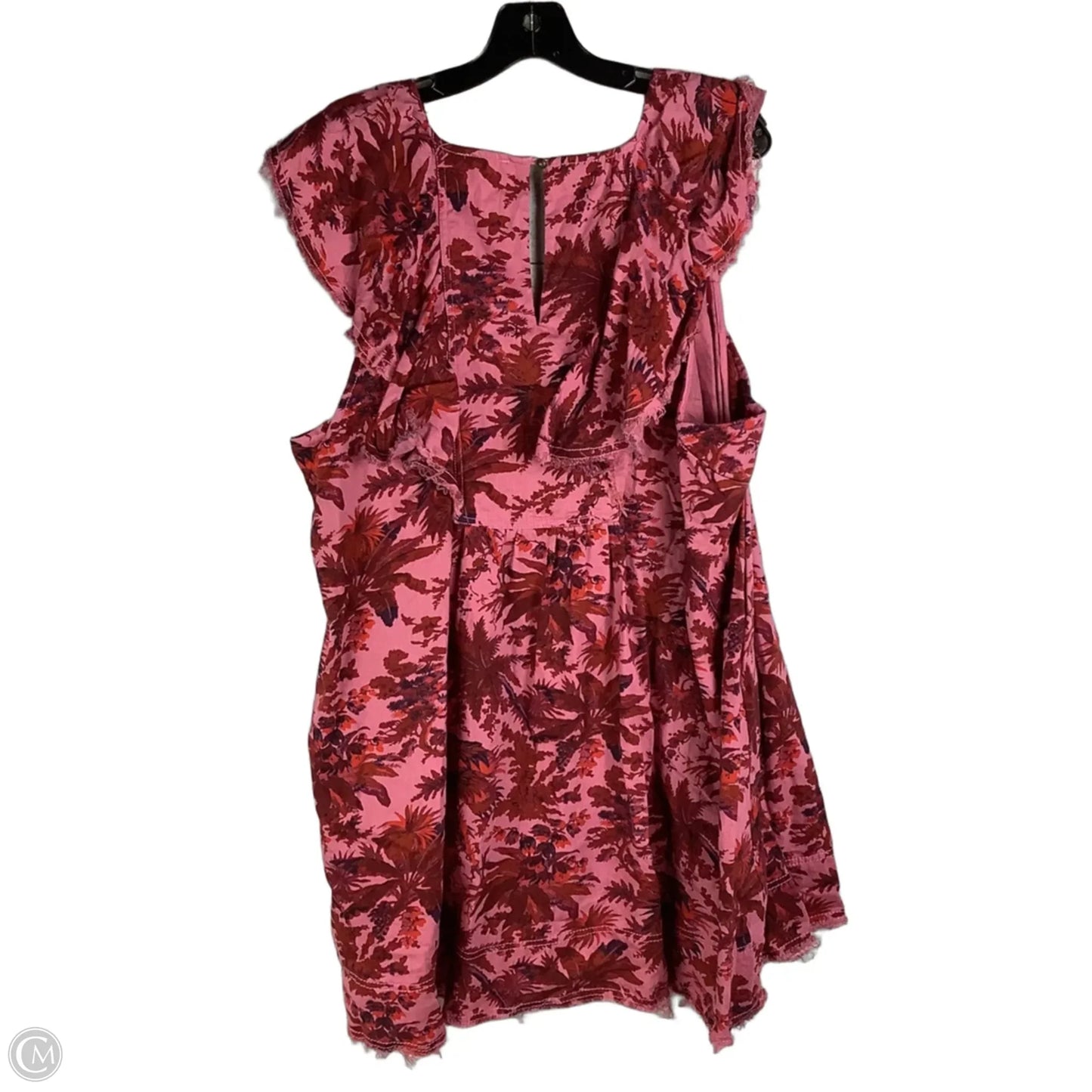 Dress Casual Short By Pilcro In Pink & Red, Size: Xl