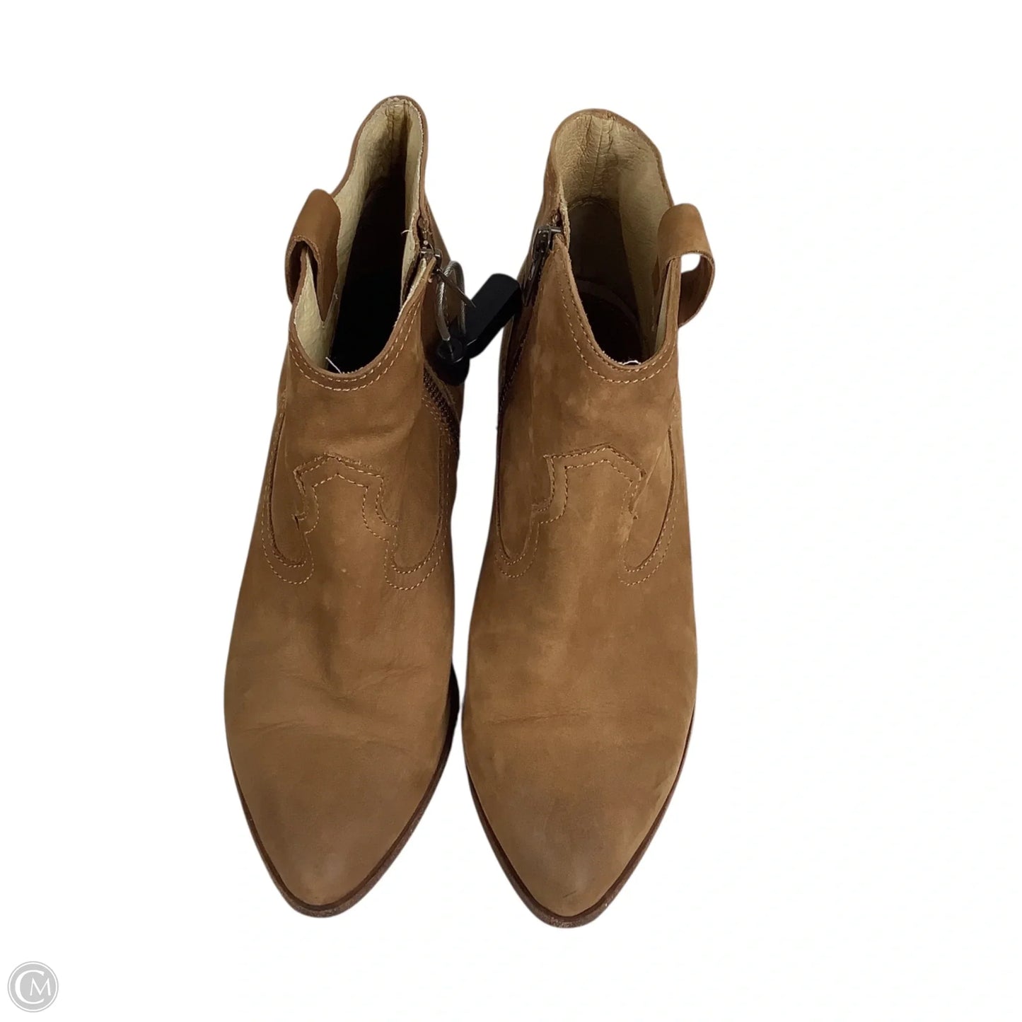 Boots Designer By Frye In Tan, Size: 8.5