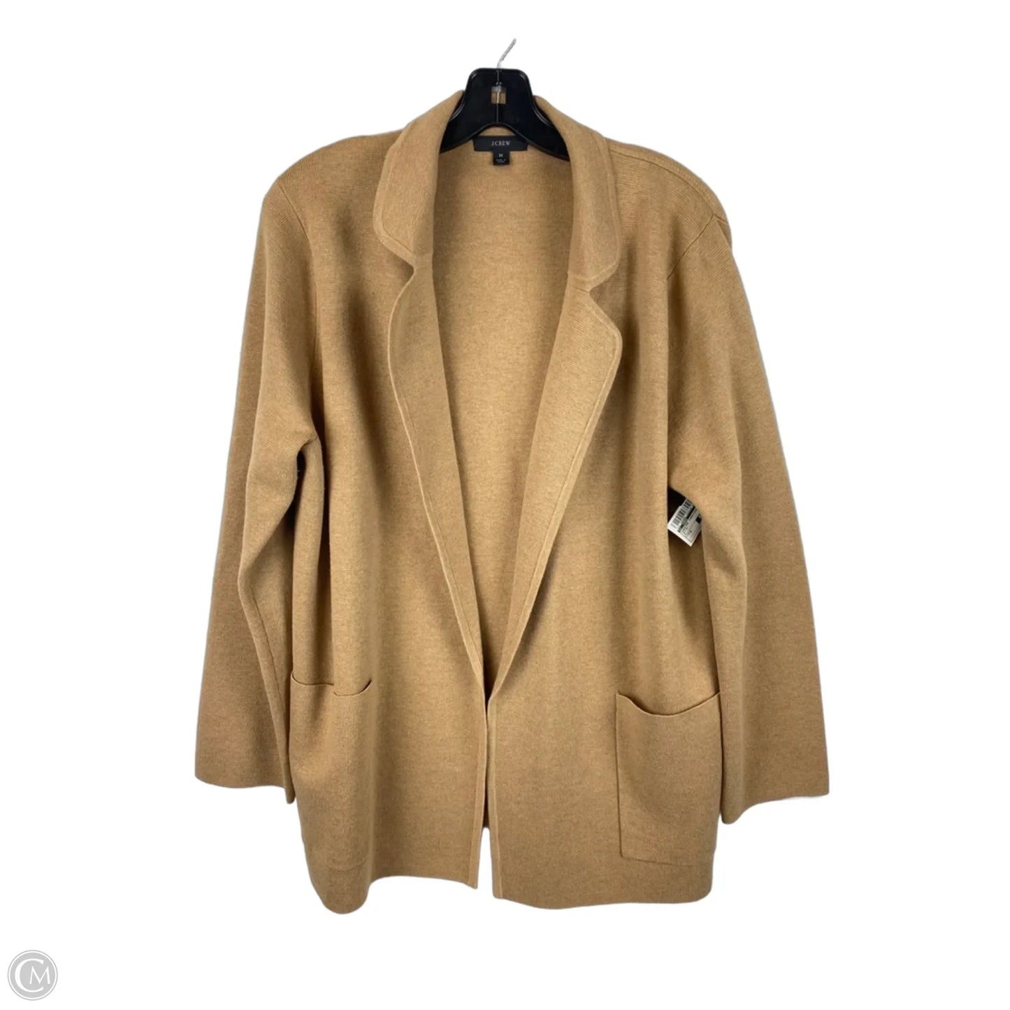 Sweater Cardigan By J. Crew In Beige, Size: M