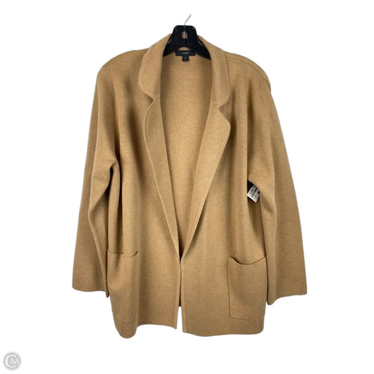 Sweater Cardigan By J. Crew In Beige, Size: M