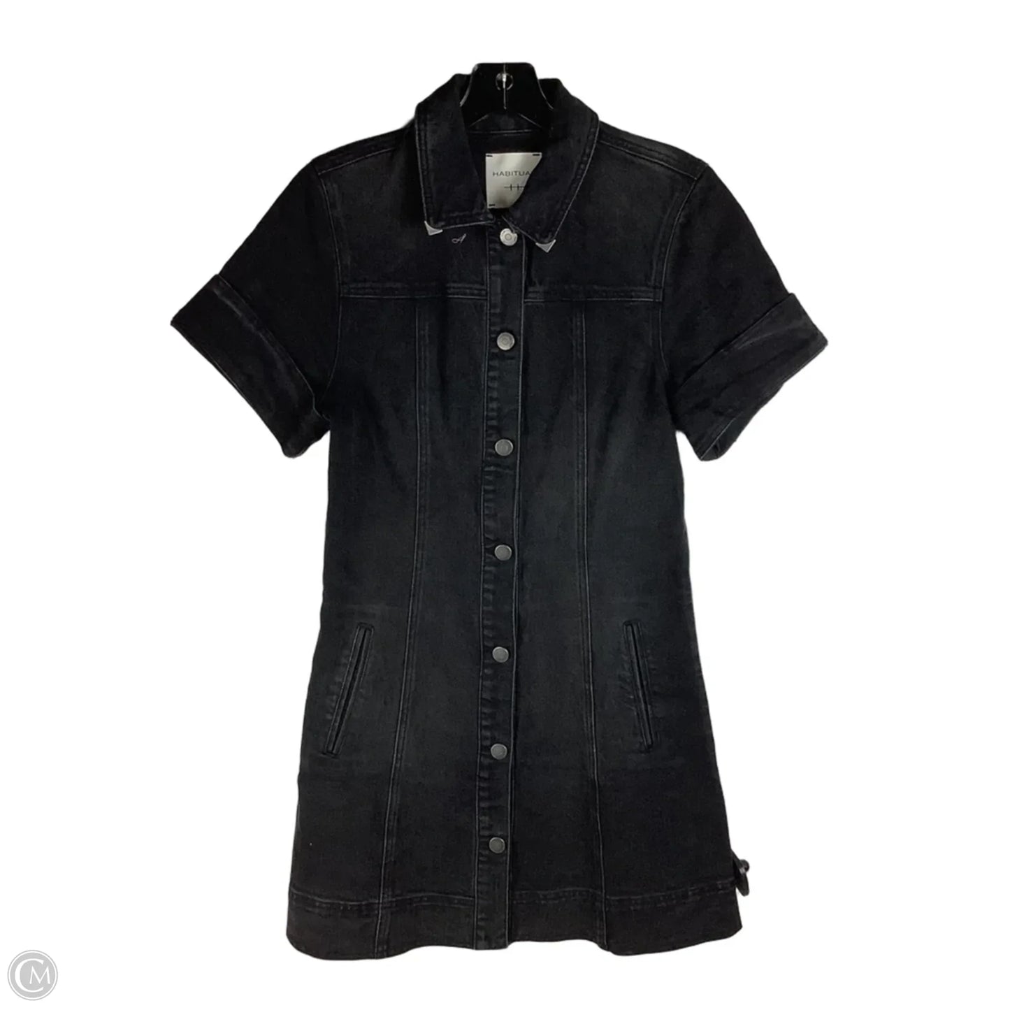 Dress Casual Short By Habitual In Black Denim, Size: Xs