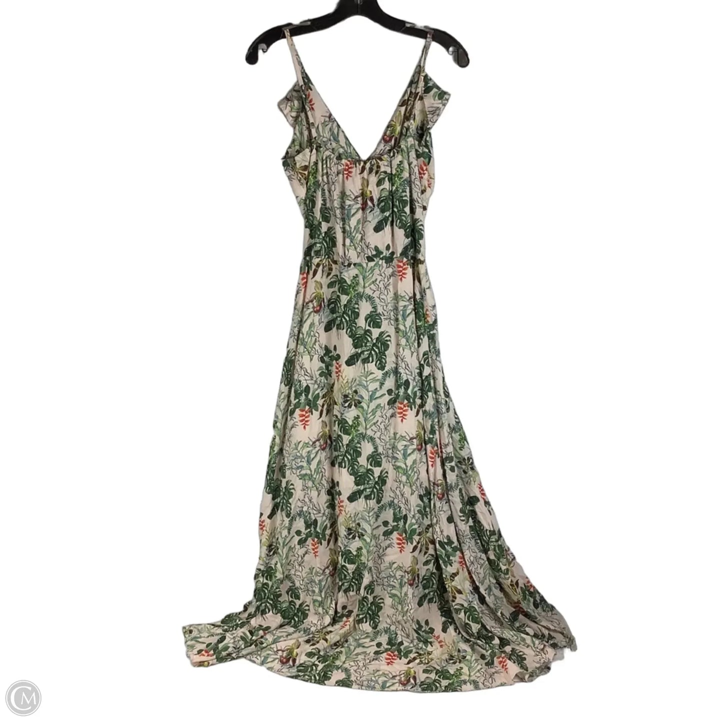 Dress Casual Maxi By Cma In Tropical Print, Size: S