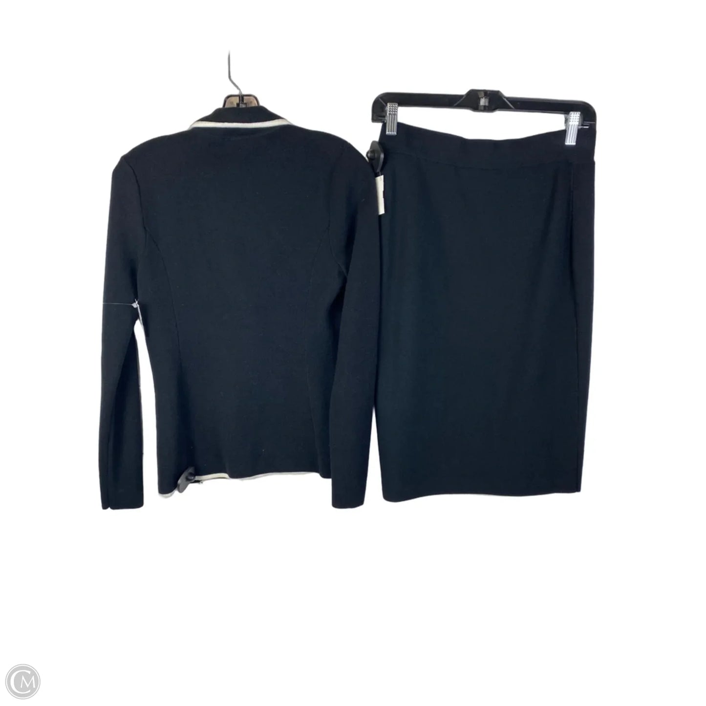 Dress Suit 2pc By Ann Taylor In Black & White, Size: S