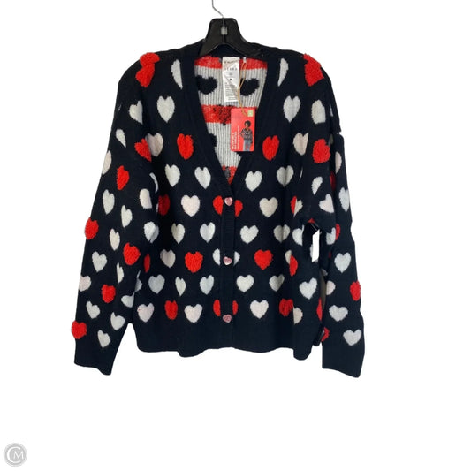 Sweater Cardigan By Serra In Multi-colored, Size: M