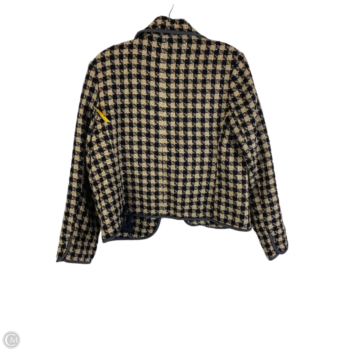 Blazer By Briggs In Black & Tan, Size: 12