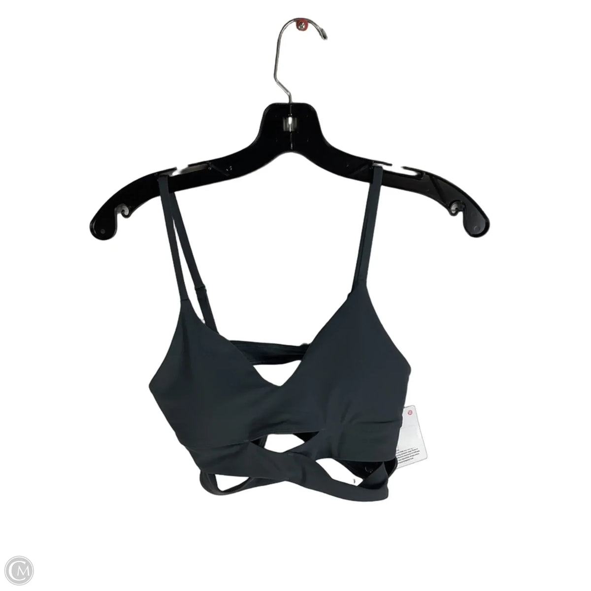 Athletic Bra By Lululemon In Grey, Size: 4