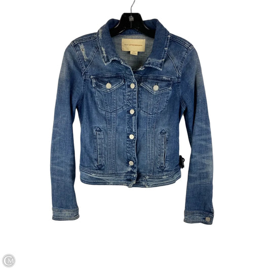Jacket Denim By Pilcro In Blue Denim, Size: S