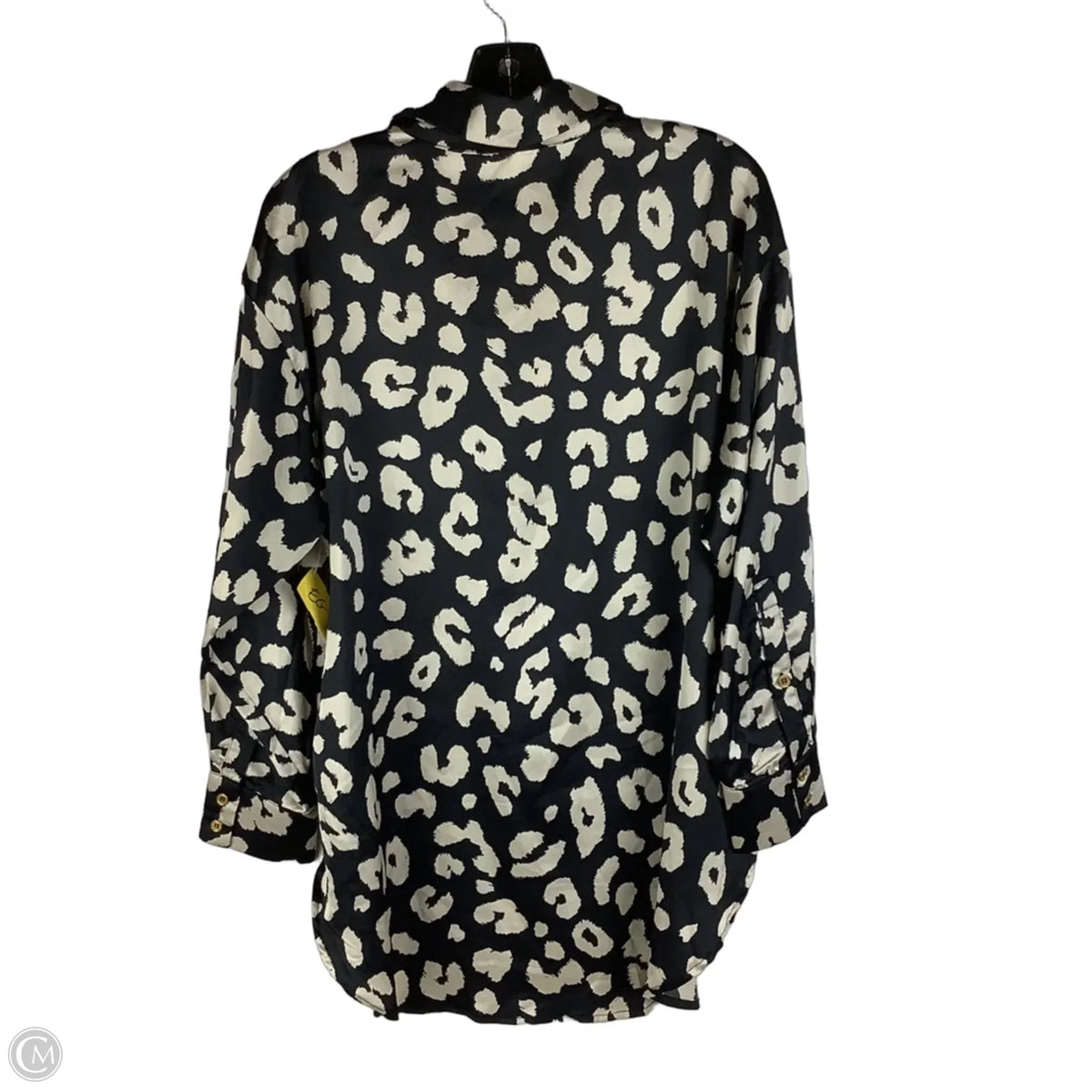 Top Long Sleeve By Entro In Leopard Print, Size: M