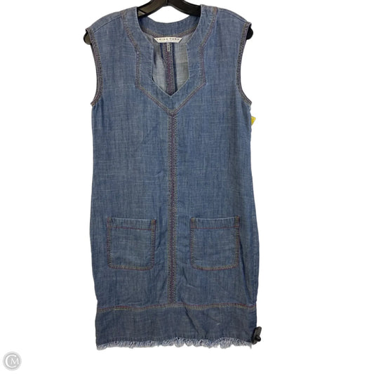 Dress Casual Short By Trina Turk In Blue Denim, Size: S