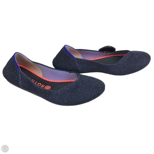 Shoes Flats By Rothys In Navy, Size: 10