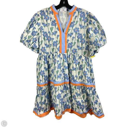 Dress Casual Short By Homebody In Floral Print, Size: L