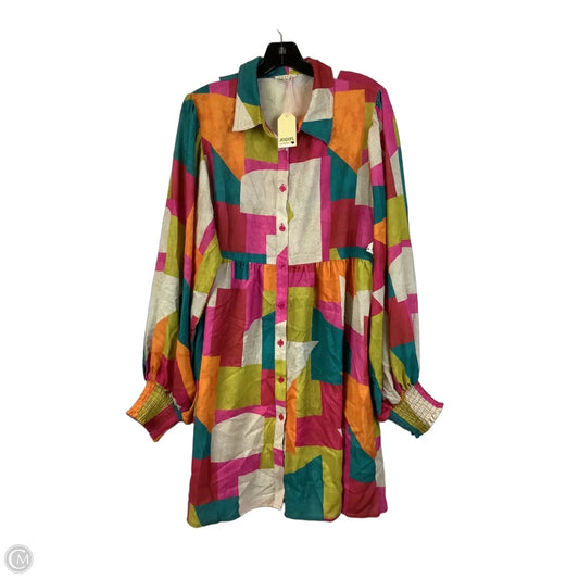 Dress Casual Short By Jodifl In Multi-colored, Size: L