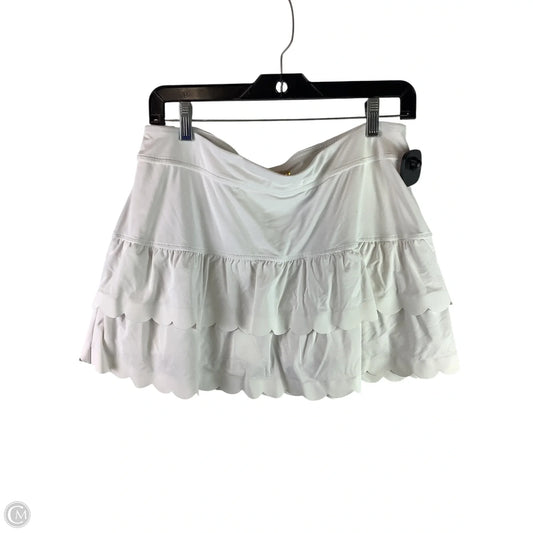 Skort Designer By Lilly Pulitzer In White, Size: L