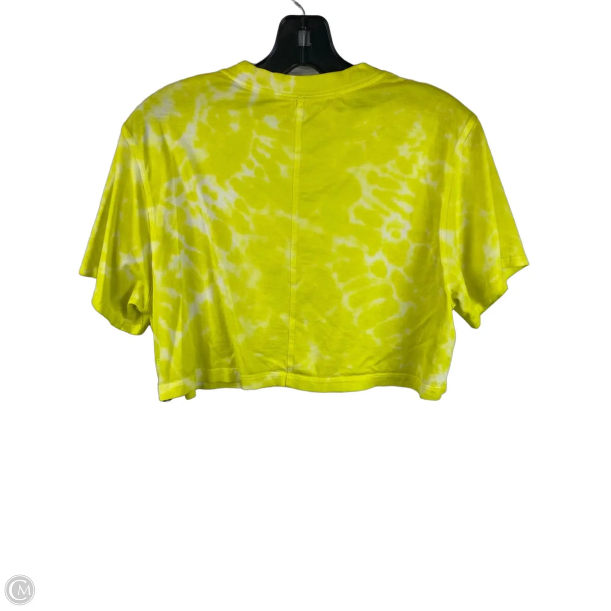 Athletic Top Short Sleeve By Lululemon In Yellow