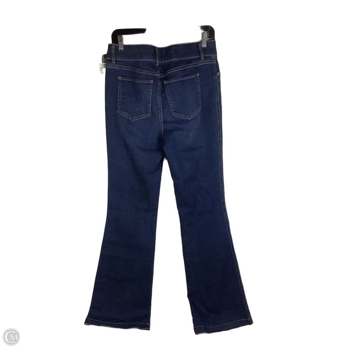 Jeans Boot Cut By Spanx In Blue Denim, Size: L
