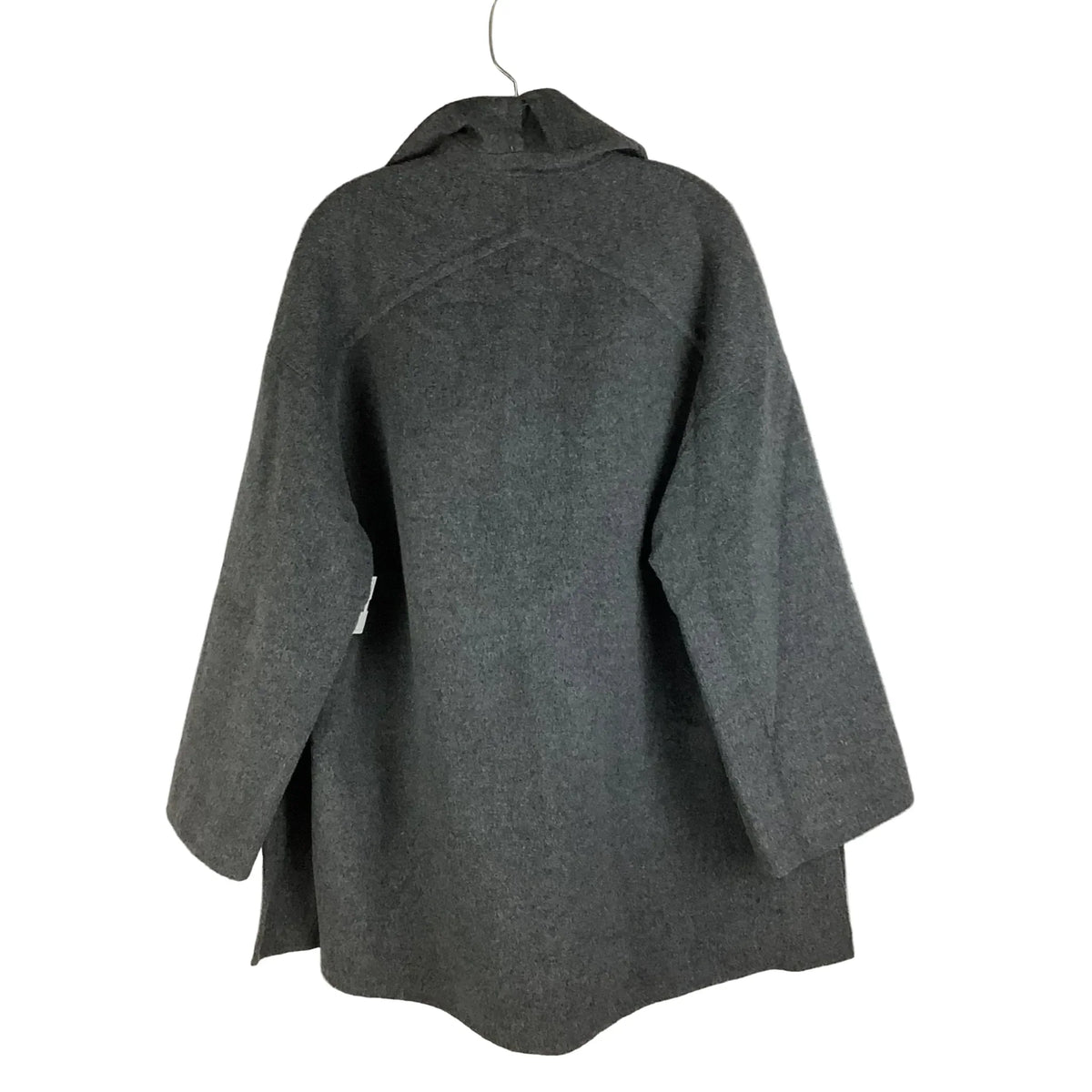 Coat Wool By Vince In Grey, Size: M