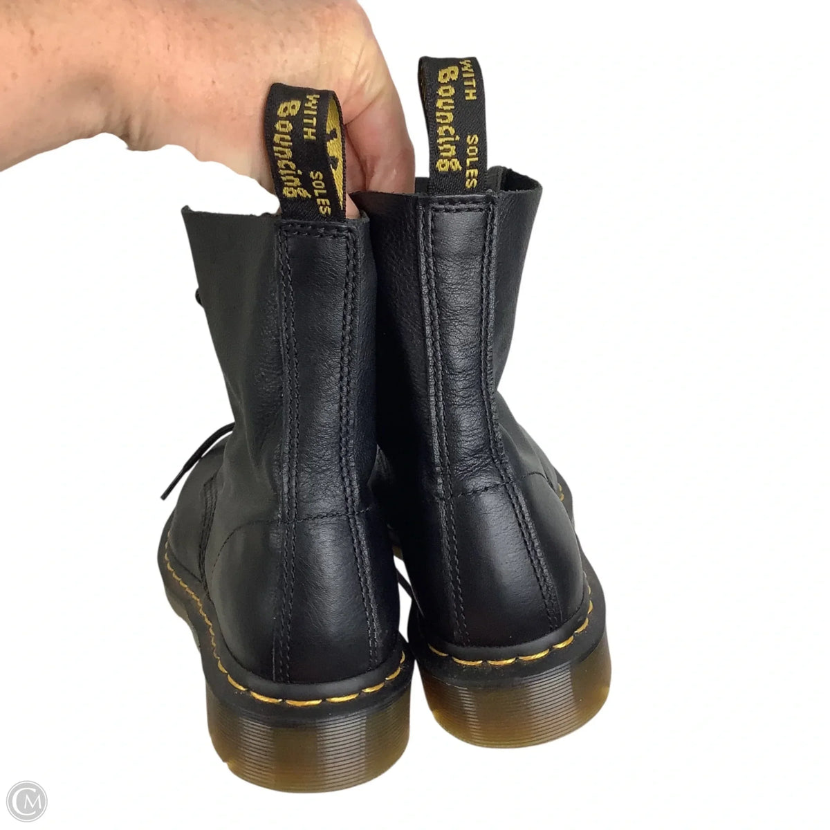 Boots Designer By Dr Martens In Black, Size: 8